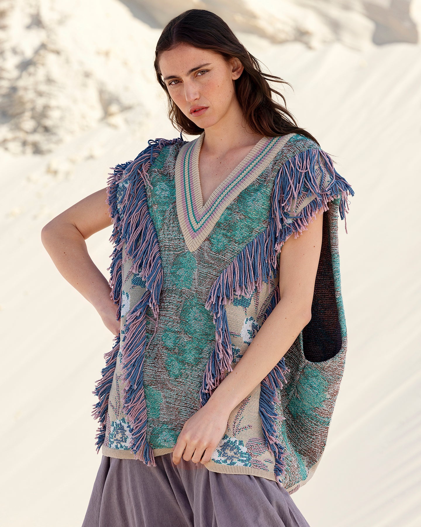 Pull En Maille Squall - Multicolore