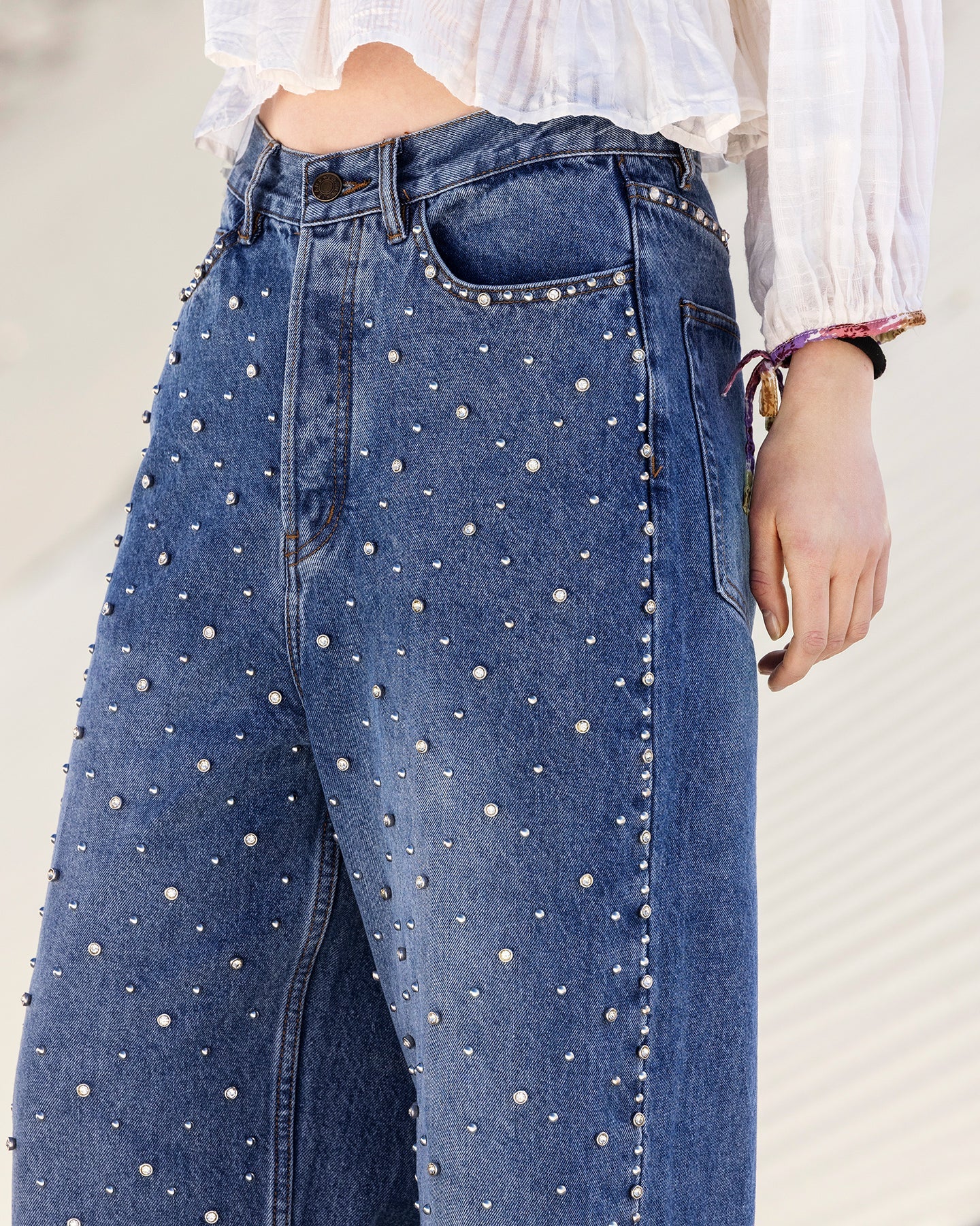 Pantalon Manny - Bleu