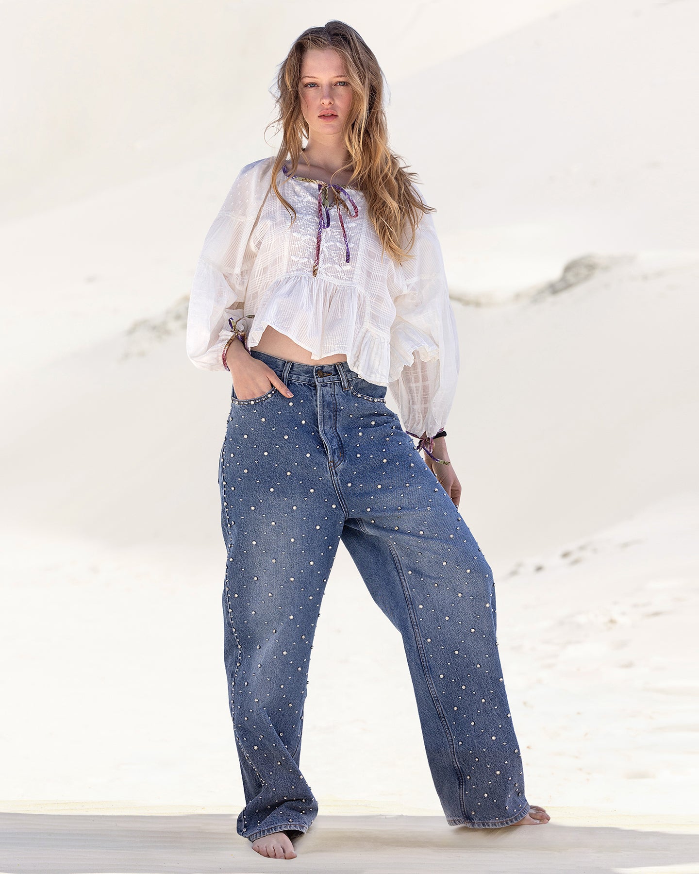Pantalon Manny - Bleu