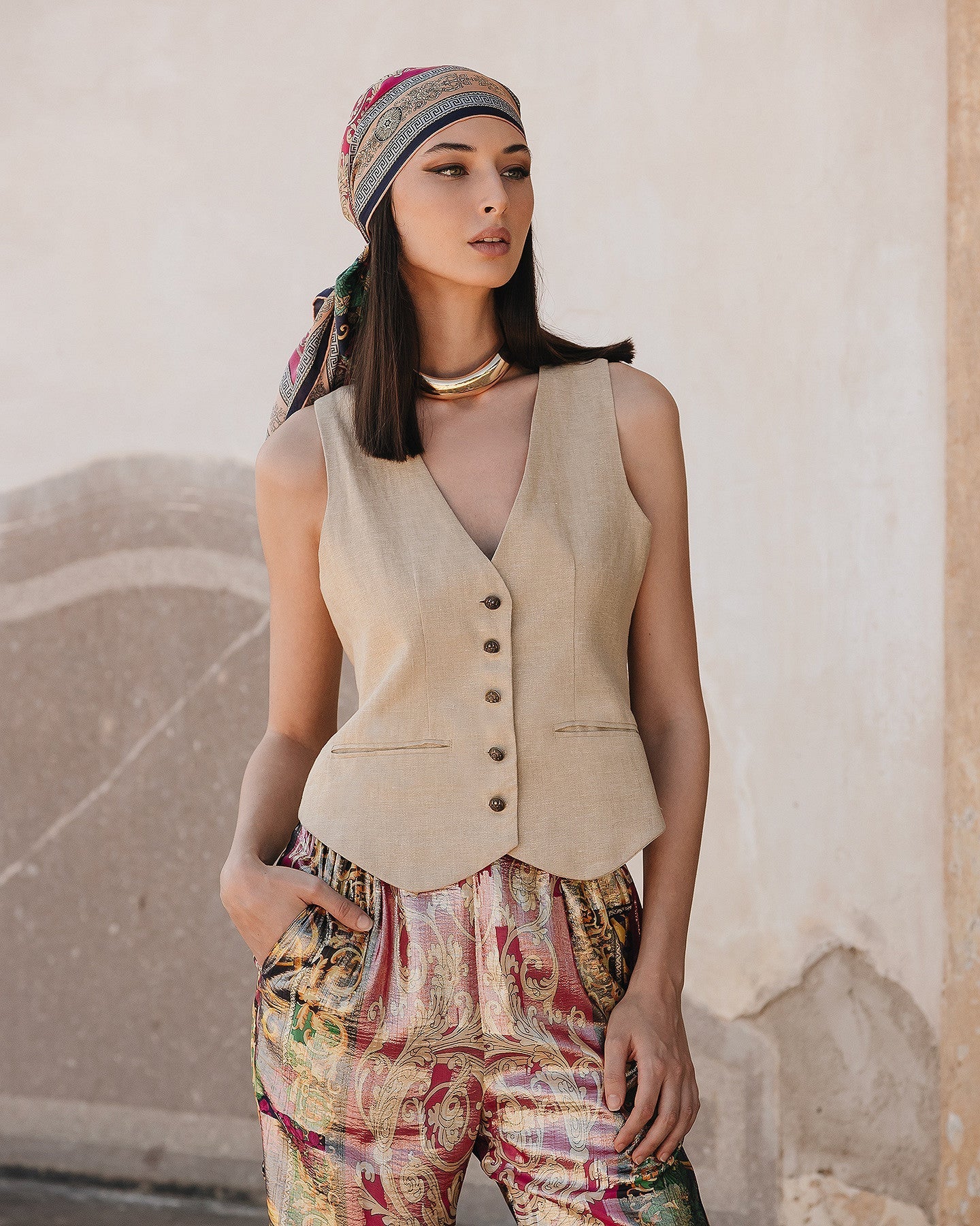 Veste Garbo  Or | Mes Demoiselles Paris